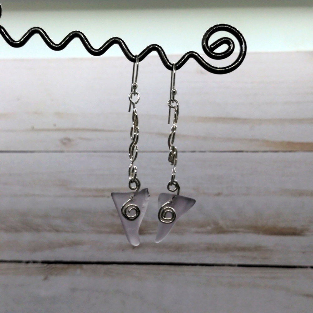 Beach Glass Earrings